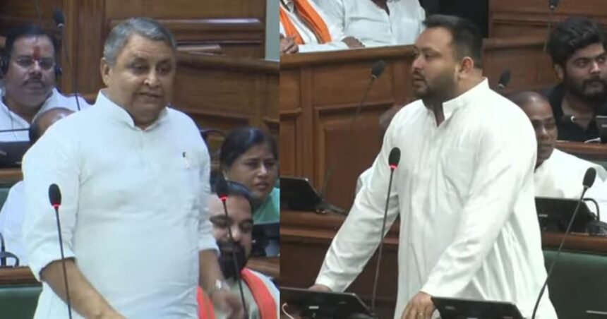 BiharNewsToday_Patna_Vijay Chaudhary vs. Tejashwi Yadav