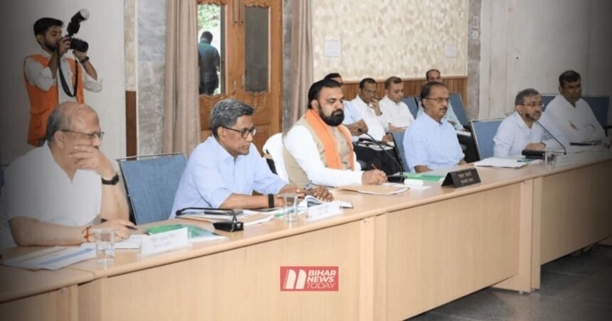 BiharNewsToday_Patna_samrat choudhary meeting