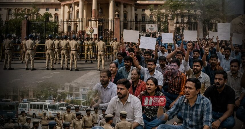 BiharNewsToday_Patna_BPSC TRE 4 Protest