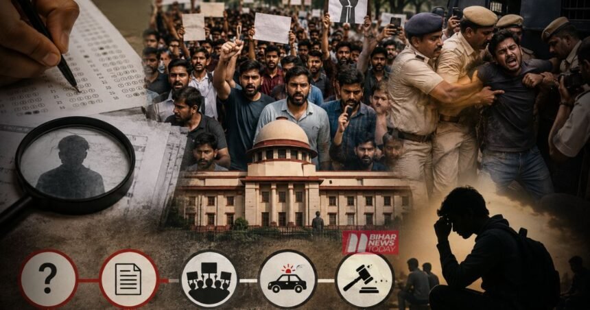 BiharNewsToday_Patna_BPSC TRE 4 Protest TIMELINE