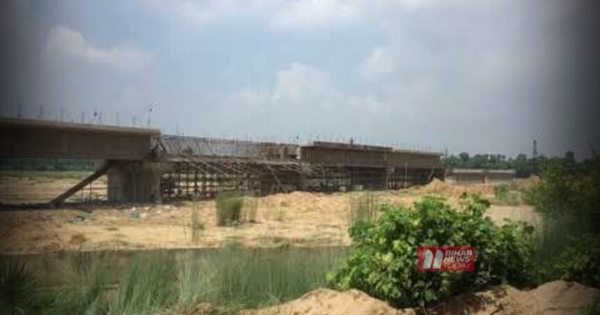 BiharNewsToday_Patna_Nalanda Sakri River Bridge Collapsed
