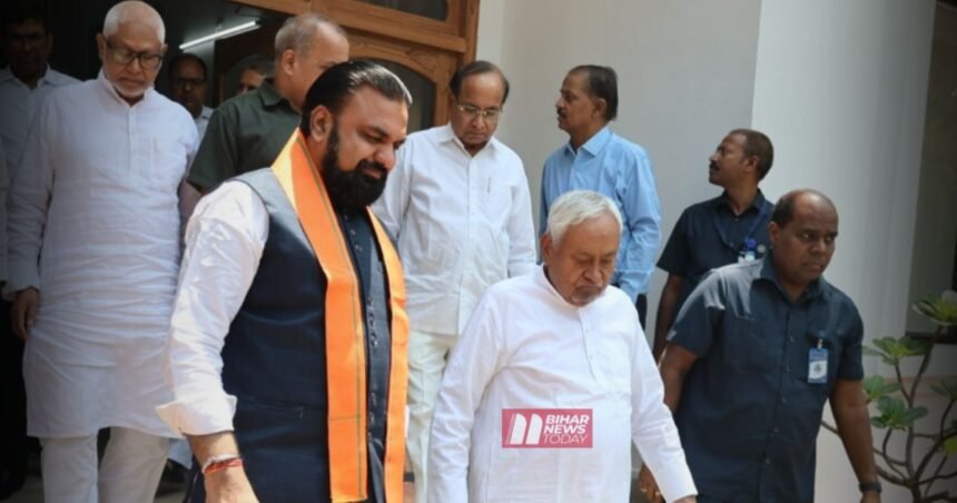 BiharNewsToday_Patna_Nitish Samrat Meeting