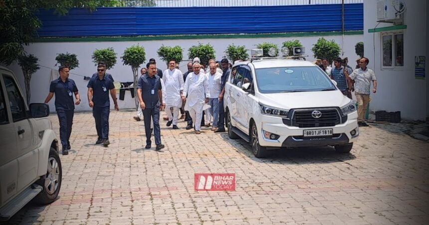 BiharNewsToday_PATNA nitish kumar jdu office visit