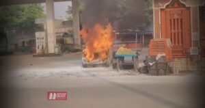 BiharNewsToday_jehanabad car fire