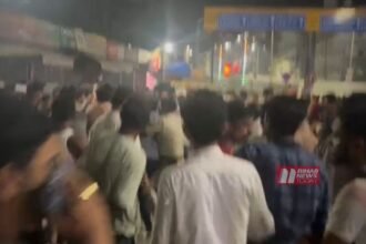 BiharNewsToday_patna gandhi maidan mob violence