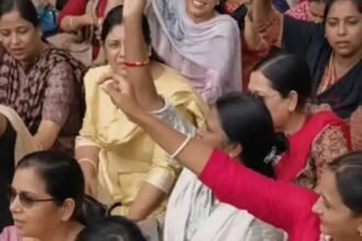 BiharNewsToday_PU teacher protest