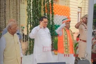 BiharNewsToday_bihar vidhab sabha flag hoisting