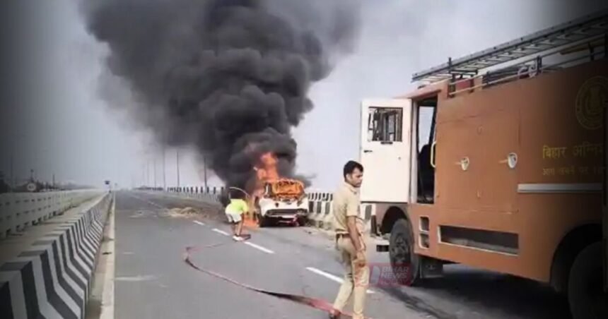 BiharNewsToday_PATNA CAR FIRE