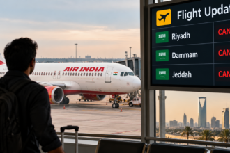 Air India Flight Update: Flights to Riyadh, Dammam, and Jeddah cancelled until October 20; passengers will receive a full refund.