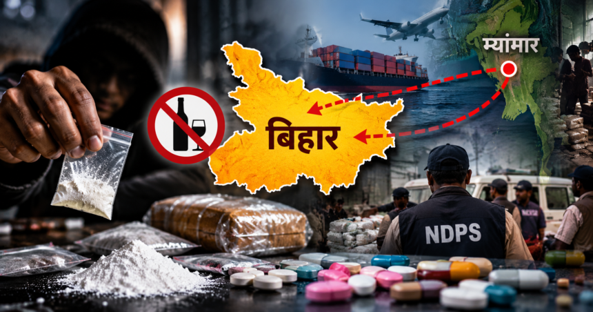 Bihar Drug Crisis: How is the drug trade spreading in Bihar, a state with a liquor ban? ‘Kota’ drugs are arriving via Myanmar; NDPS cases have quadrupled in 6 years.