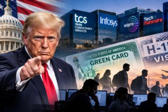 US cracks down on 8 tech companies, including TCS and Infosys! What will be the impact on Green Card delays, H-1B visas, and IT jobs?